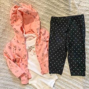 NWOT Baby Girl Outfit